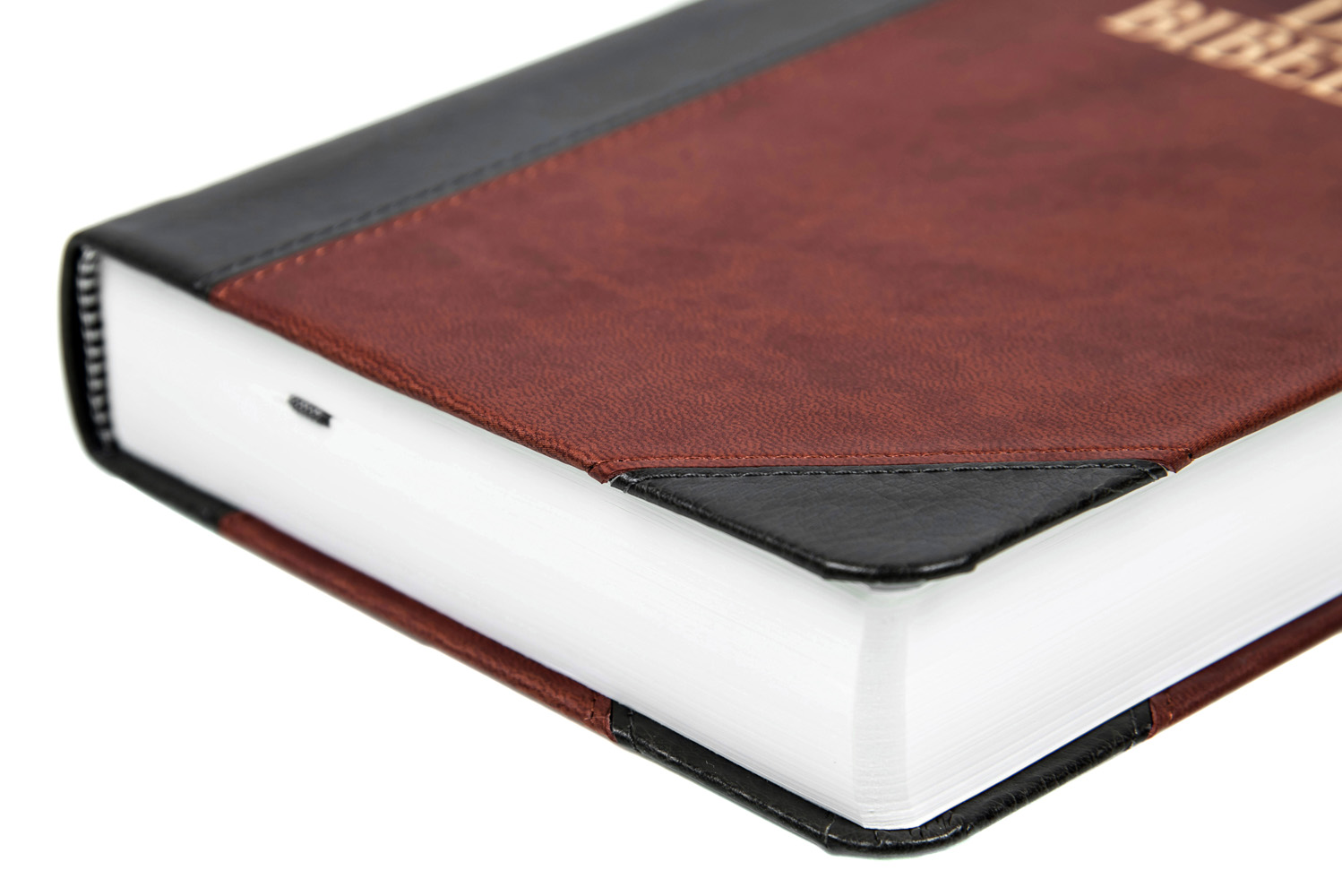 Schlachter 2000 - PU-Einband, grau/braun / Fadenheftung